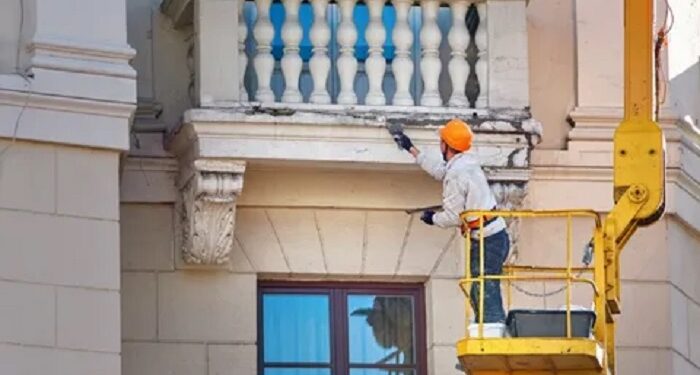 Capital repairs of the balcony